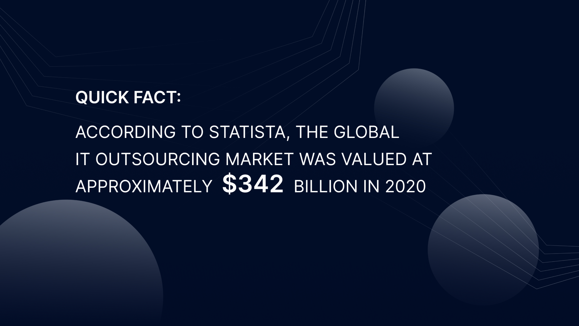 global IT outsourcing market