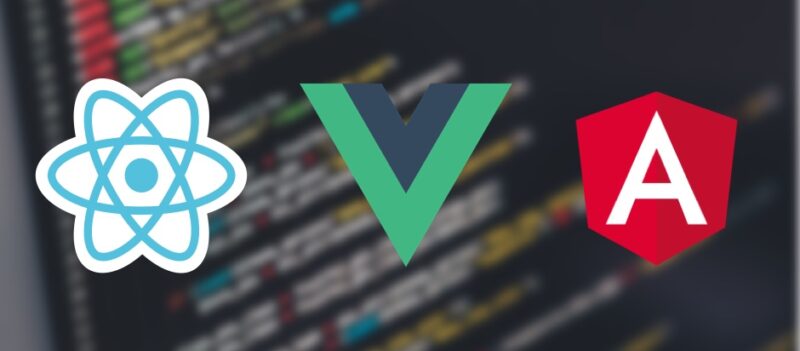 react vs vue vs angular JavaScript frameworks