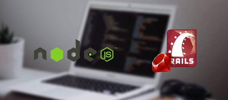 ruby on rails vs node js