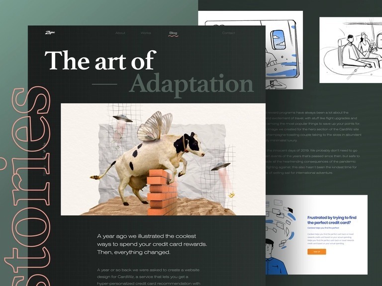 Collage illustrations