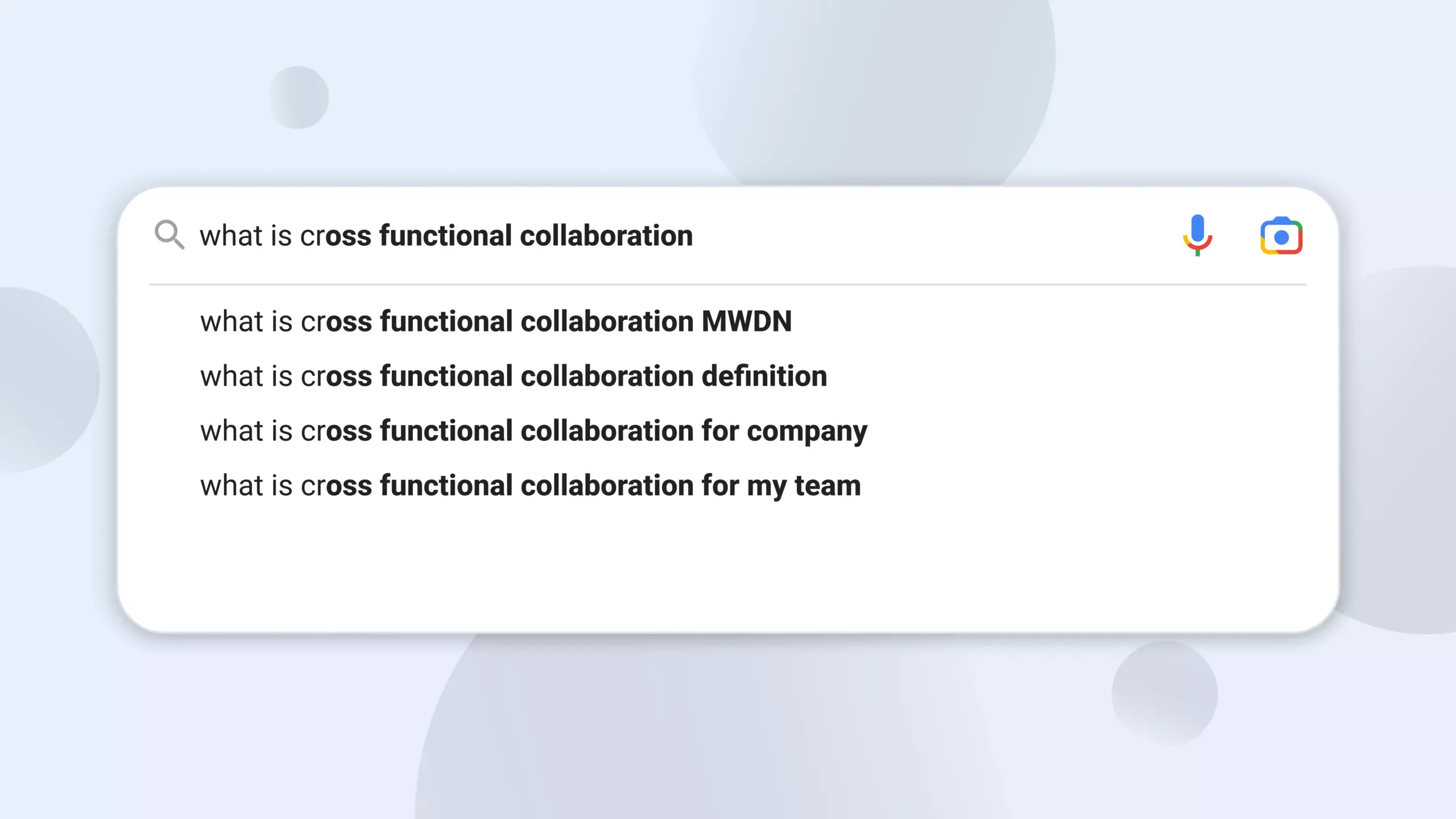 Cross-functional collaboration definition